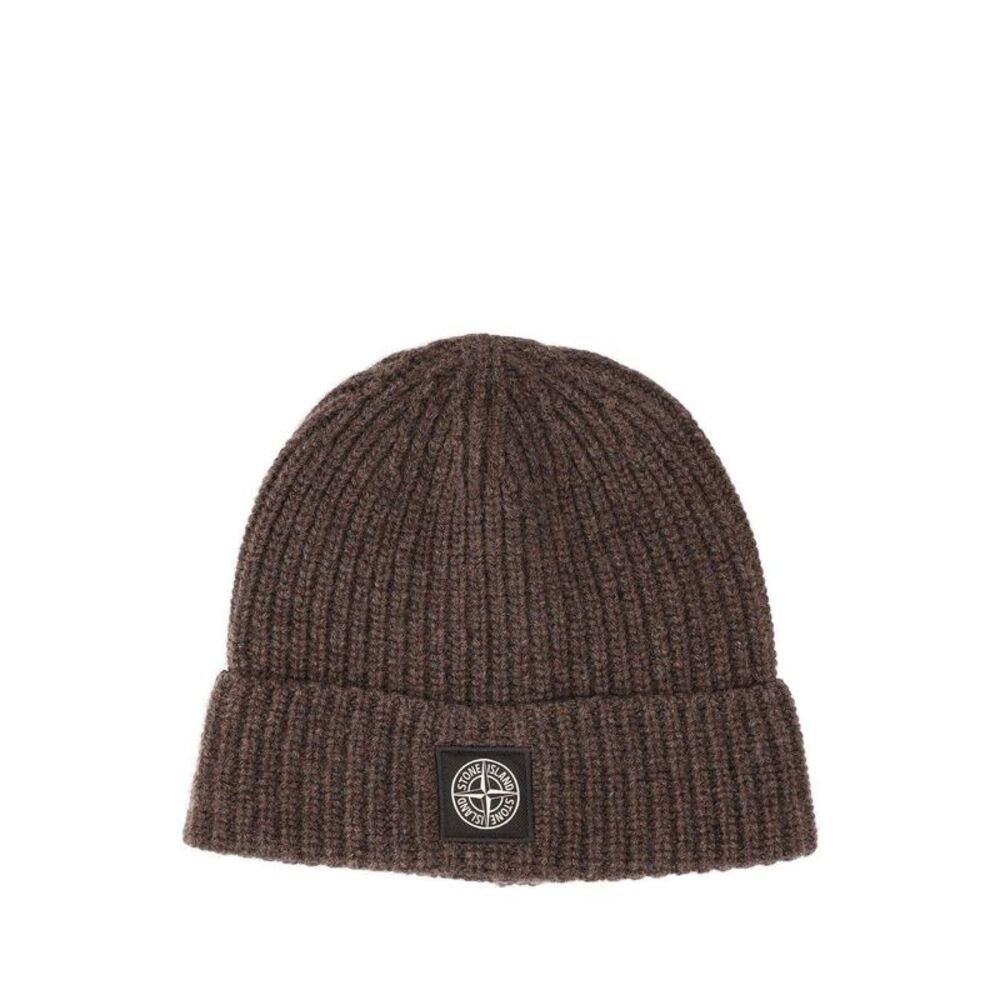Stone Island Men Geelong Rws Wool Beanie
